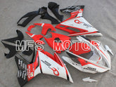 Triumph Daytona 675 2013-2016  Injection ABS Fairing - DUNLOP - Red White - MFS4227